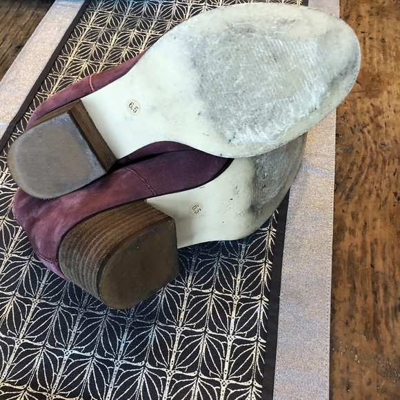 J. Jill Mauve Suede Boots Size 6.5 - Picture 6 of 7